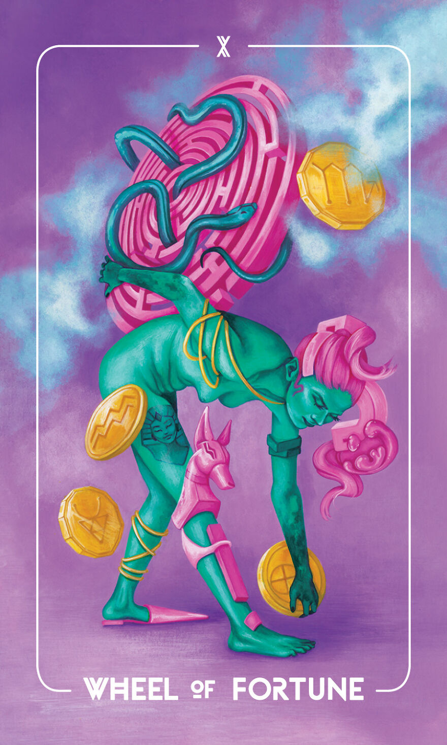 The Wheel Of Fortune - What Comes Up Must Come Down.