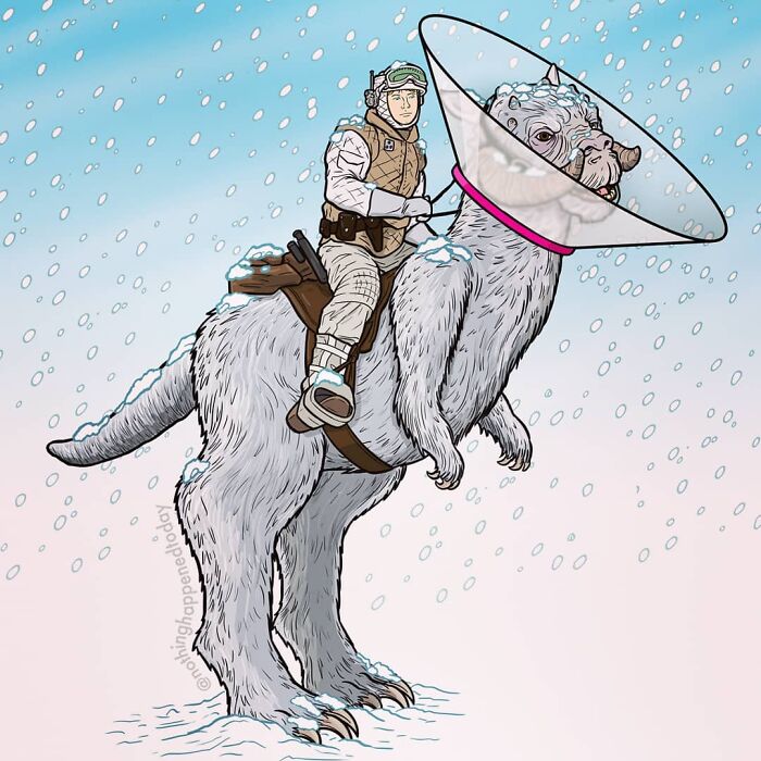 The Artist Continues To Reveal The Secret Lives Of Pop Culture Characters And The Result Is Hauntingly Fun (102 New Pics)