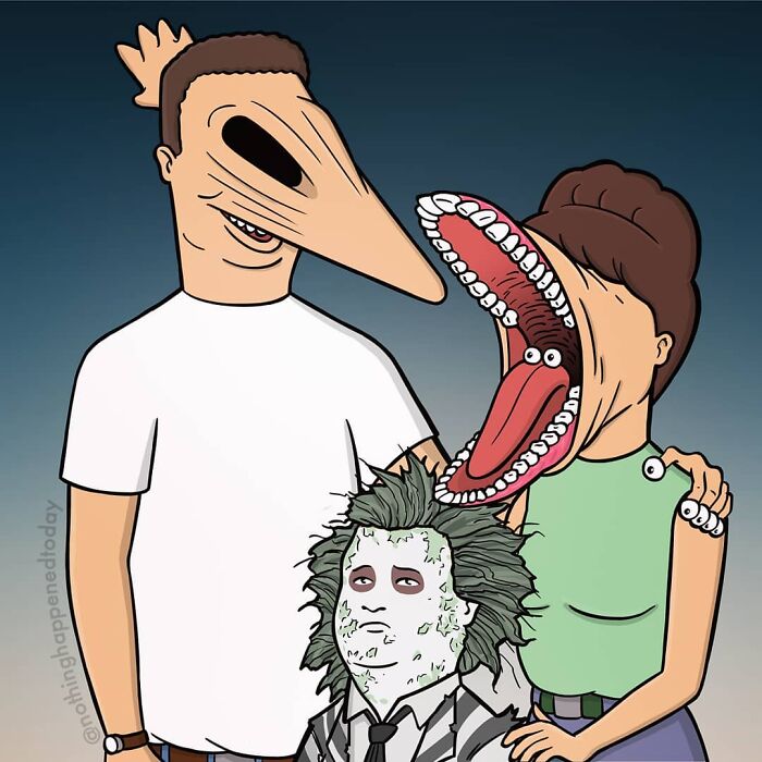 The Artist Continues To Reveal The Secret Lives Of Pop Culture Characters And The Result Is Hauntingly Fun (102 New Pics)