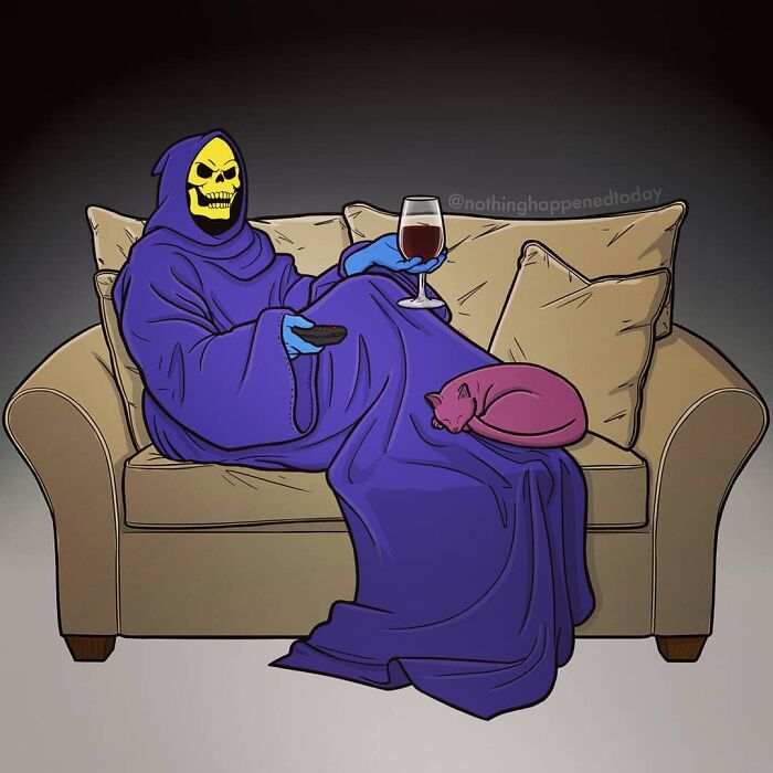 The Artist Continues To Reveal The Secret Lives Of Pop Culture Characters And The Result Is Hauntingly Fun (102 New Pics)