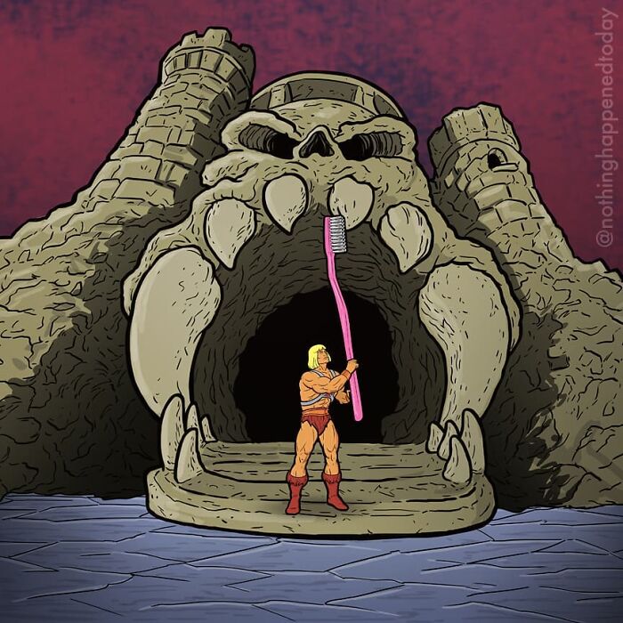 The Artist Continues To Reveal The Secret Lives Of Pop Culture Characters And The Result Is Hauntingly Fun (102 New Pics)