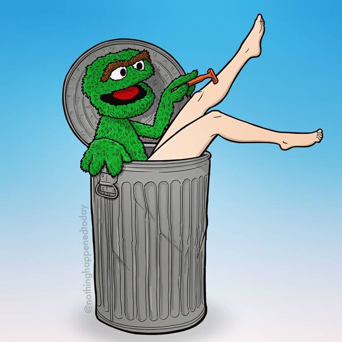 The Artist Continues To Reveal The Secret Lives Of Pop Culture Characters And The Result Is Hauntingly Fun (102 New Pics)