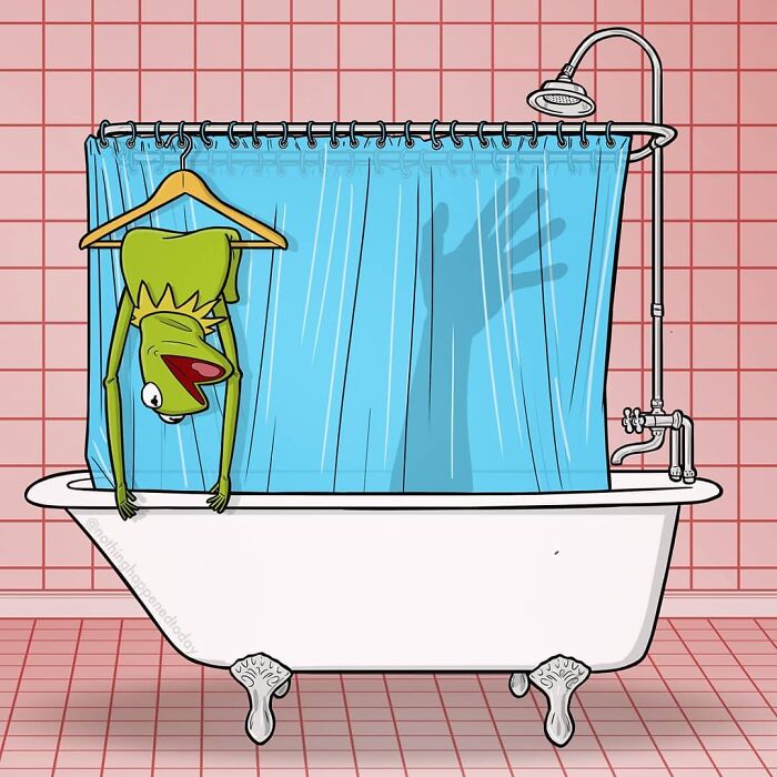 The Artist Continues To Reveal The Secret Lives Of Pop Culture Characters And The Result Is Hauntingly Fun (102 New Pics)