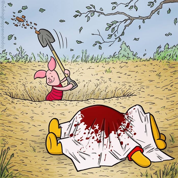 The Artist Continues To Reveal The Secret Lives Of Pop Culture Characters And The Result Is Hauntingly Fun (102 New Pics)