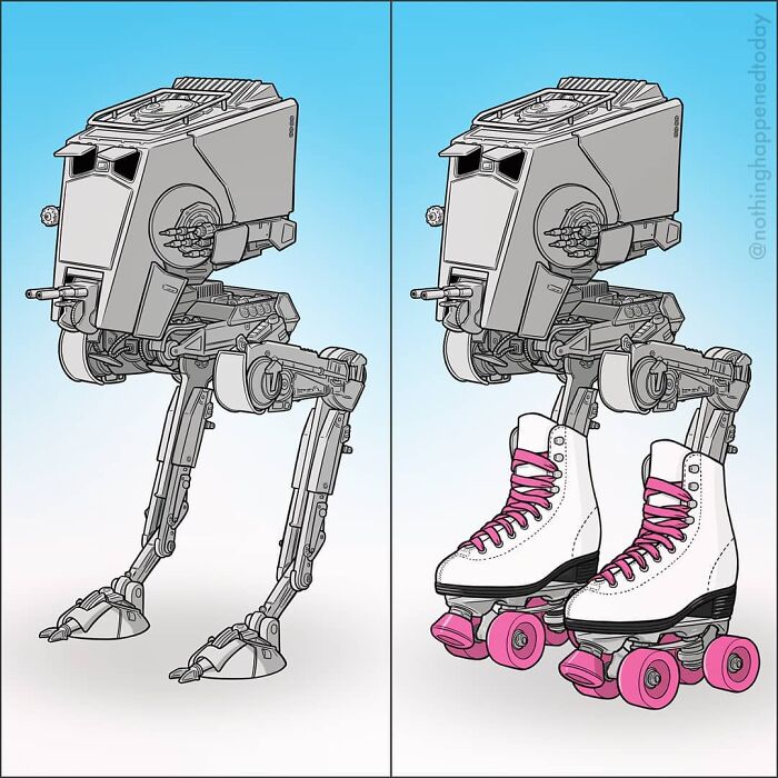 The Artist Continues To Reveal The Secret Lives Of Pop Culture Characters And The Result Is Hauntingly Fun (102 New Pics)