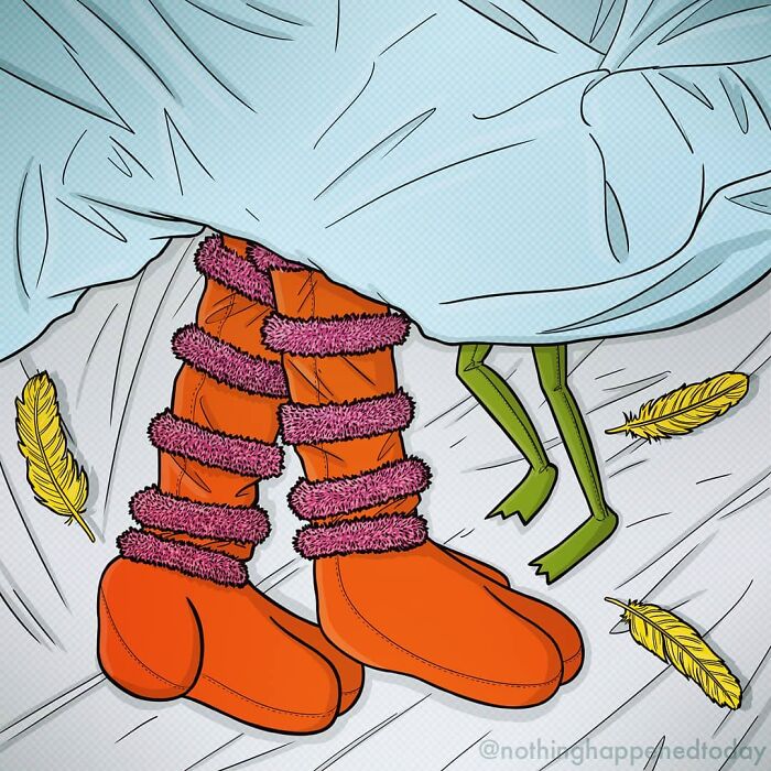 The Artist Continues To Reveal The Secret Lives Of Pop Culture Characters And The Result Is Hauntingly Fun (102 New Pics)