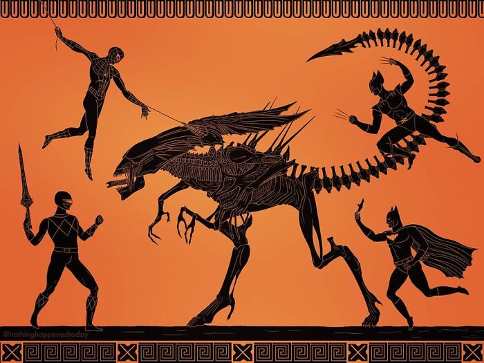 The Artist Continues To Reveal The Secret Lives Of Pop Culture Characters And The Result Is Hauntingly Fun (102 New Pics)