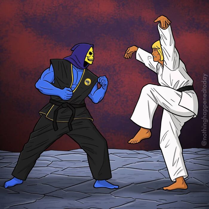 The Artist Continues To Reveal The Secret Lives Of Pop Culture Characters And The Result Is Hauntingly Fun (102 New Pics)