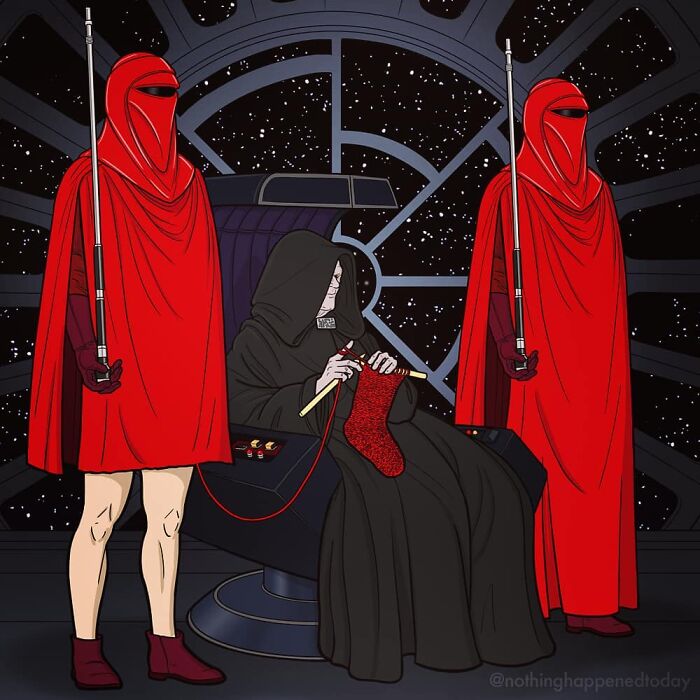 The Artist Continues To Reveal The Secret Lives Of Pop Culture Characters And The Result Is Hauntingly Fun (102 New Pics)