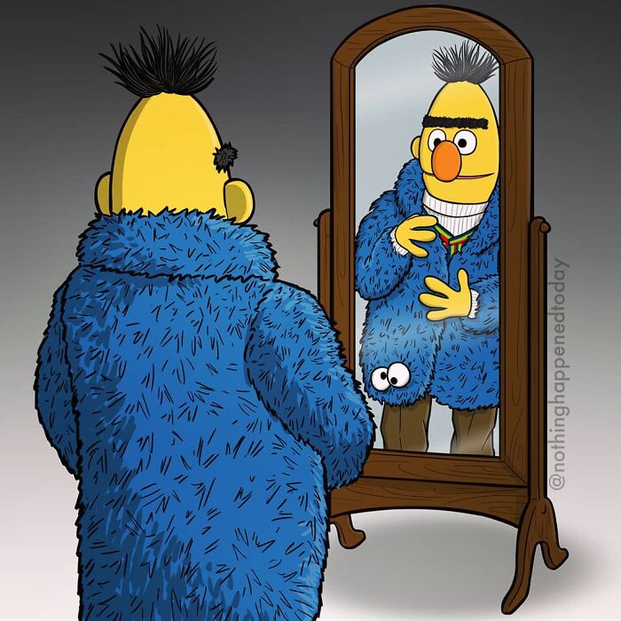 The Artist Continues To Reveal The Secret Lives Of Pop Culture Characters And The Result Is Hauntingly Fun (102 New Pics)