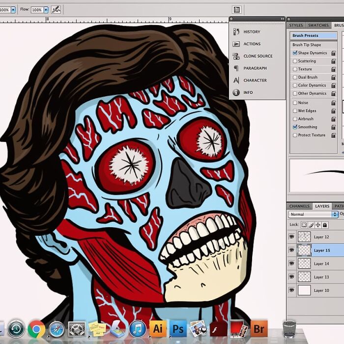 The Artist Continues To Reveal The Secret Lives Of Pop Culture Characters And The Result Is Hauntingly Fun (102 New Pics)