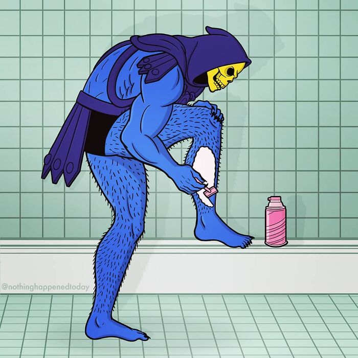 The Artist Continues To Reveal The Secret Lives Of Pop Culture Characters And The Result Is Hauntingly Fun (102 New Pics)