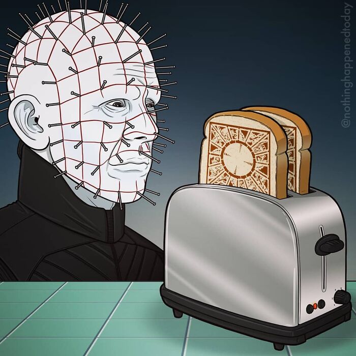 The Artist Continues To Reveal The Secret Lives Of Pop Culture Characters And The Result Is Hauntingly Fun (102 New Pics)