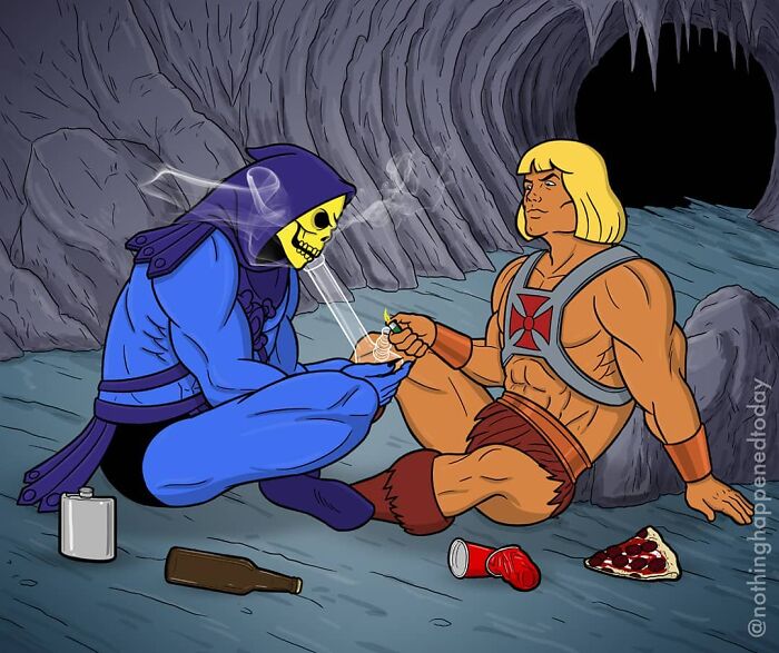 The Artist Continues To Reveal The Secret Lives Of Pop Culture Characters And The Result Is Hauntingly Fun (102 New Pics)