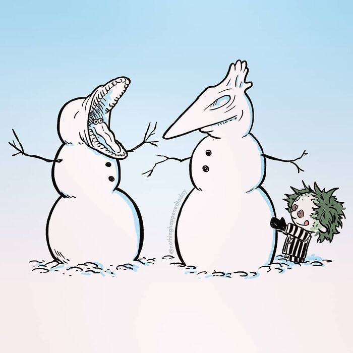 The Artist Continues To Reveal The Secret Lives Of Pop Culture Characters And The Result Is Hauntingly Fun (102 New Pics)