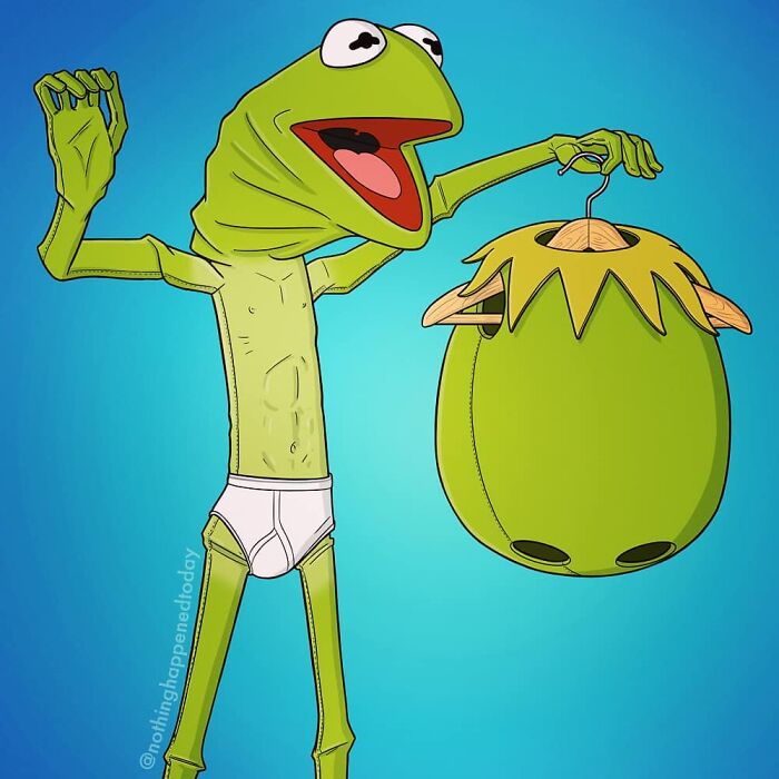 The Artist Continues To Reveal The Secret Lives Of Pop Culture Characters And The Result Is Hauntingly Fun (102 New Pics)