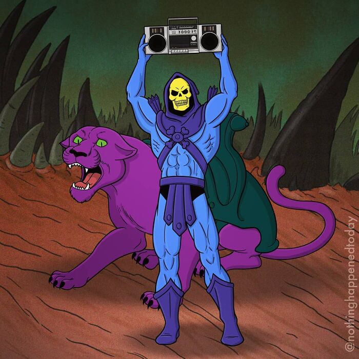 The Artist Continues To Reveal The Secret Lives Of Pop Culture Characters And The Result Is Hauntingly Fun (102 New Pics)