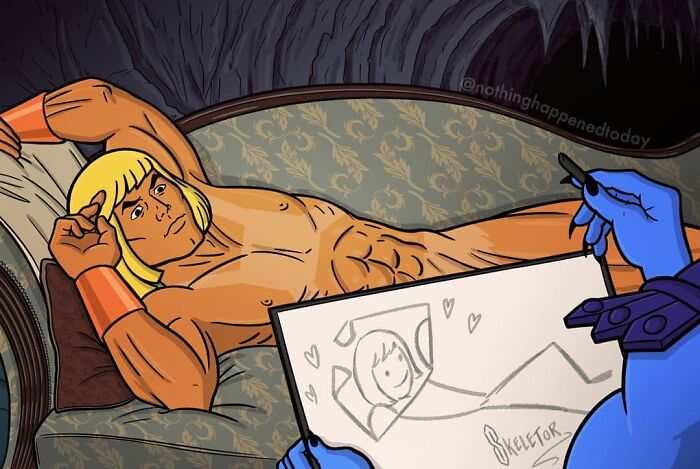 The Artist Continues To Reveal The Secret Lives Of Pop Culture Characters And The Result Is Hauntingly Fun (102 New Pics)