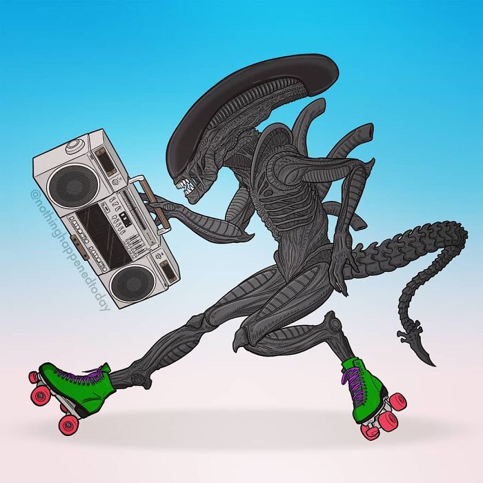 The Artist Continues To Reveal The Secret Lives Of Pop Culture Characters And The Result Is Hauntingly Fun (102 New Pics)