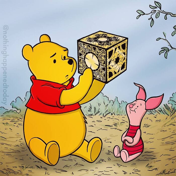 The Artist Continues To Reveal The Secret Lives Of Pop Culture Characters And The Result Is Hauntingly Fun (102 New Pics)