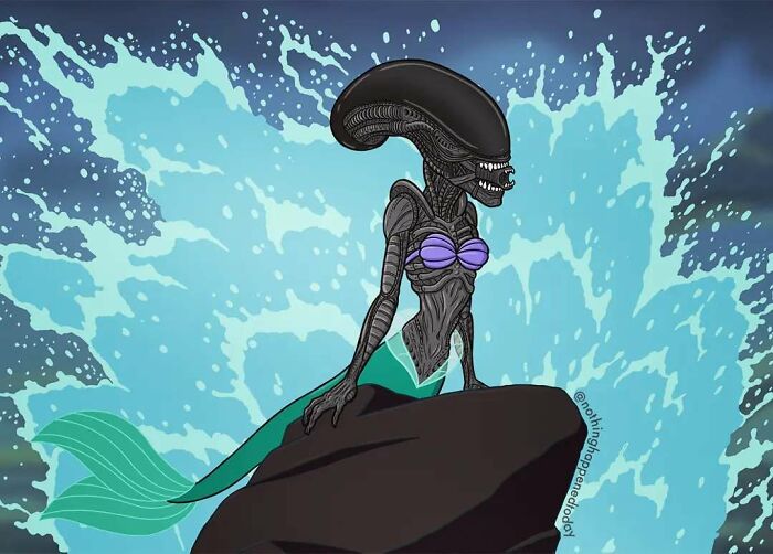 The Artist Continues To Reveal The Secret Lives Of Pop Culture Characters And The Result Is Hauntingly Fun (102 New Pics)