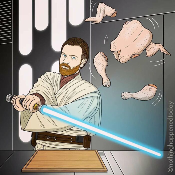 The Artist Continues To Reveal The Secret Lives Of Pop Culture Characters And The Result Is Hauntingly Fun (102 New Pics)