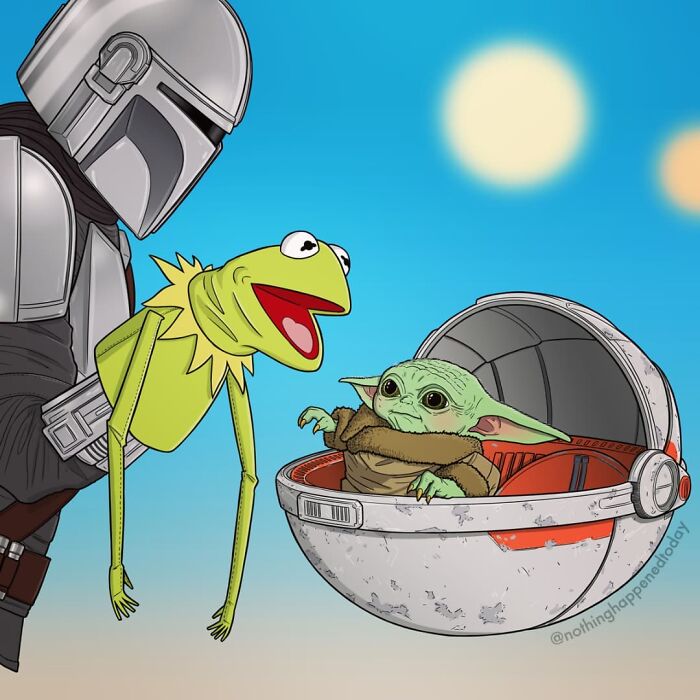 The Artist Continues To Reveal The Secret Lives Of Pop Culture Characters And The Result Is Hauntingly Fun (102 New Pics)