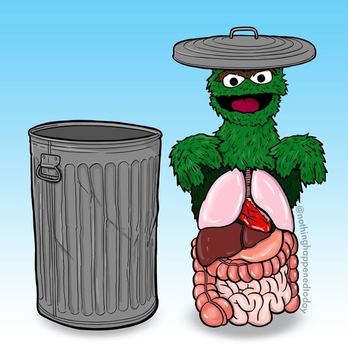 The Artist Continues To Reveal The Secret Lives Of Pop Culture Characters And The Result Is Hauntingly Fun (102 New Pics)