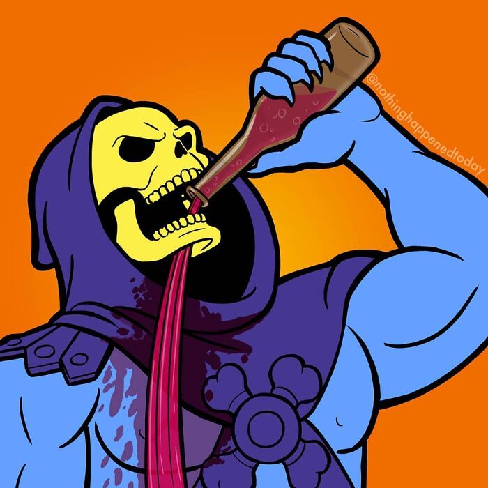 The Artist Continues To Reveal The Secret Lives Of Pop Culture Characters And The Result Is Hauntingly Fun (102 New Pics)