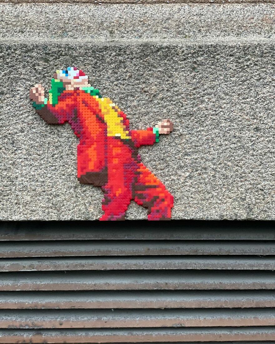 This Artist Is Going Viral By Turning Concrete Barriers Into A Giant Toblerone (+ More Of His Pics)