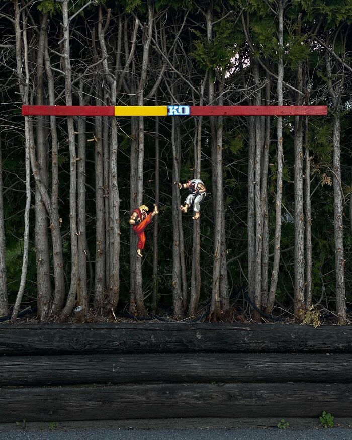 Artist 'Vandalizes' The Streets With His Fun And Unique Pixel Art (30 Pics)