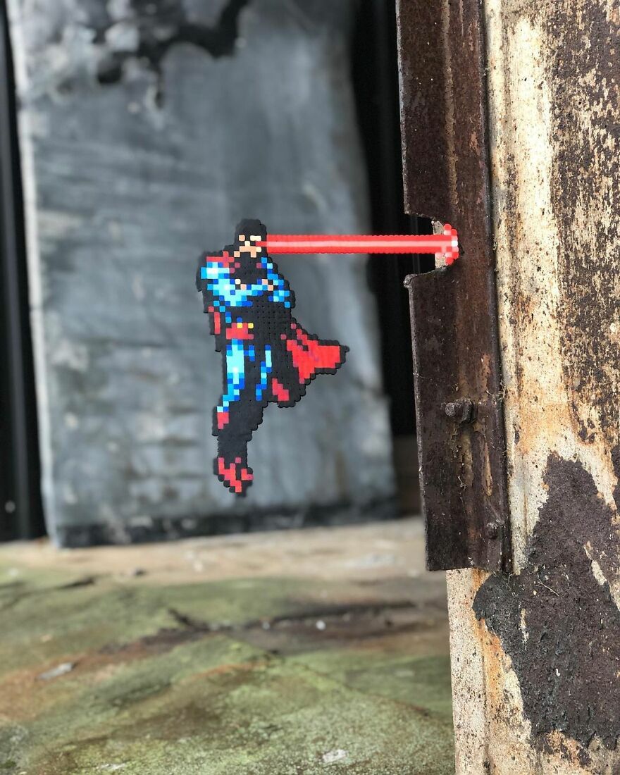 This Artist Is Going Viral By Turning Concrete Barriers Into A Giant Toblerone (+ More Of His Pics)