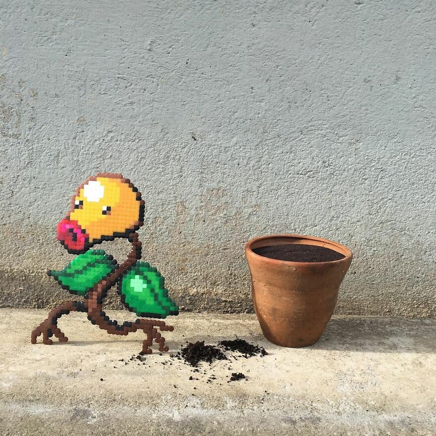 This Artist Is Going Viral By Turning Concrete Barriers Into A Giant Toblerone (+ More Of His Pics)