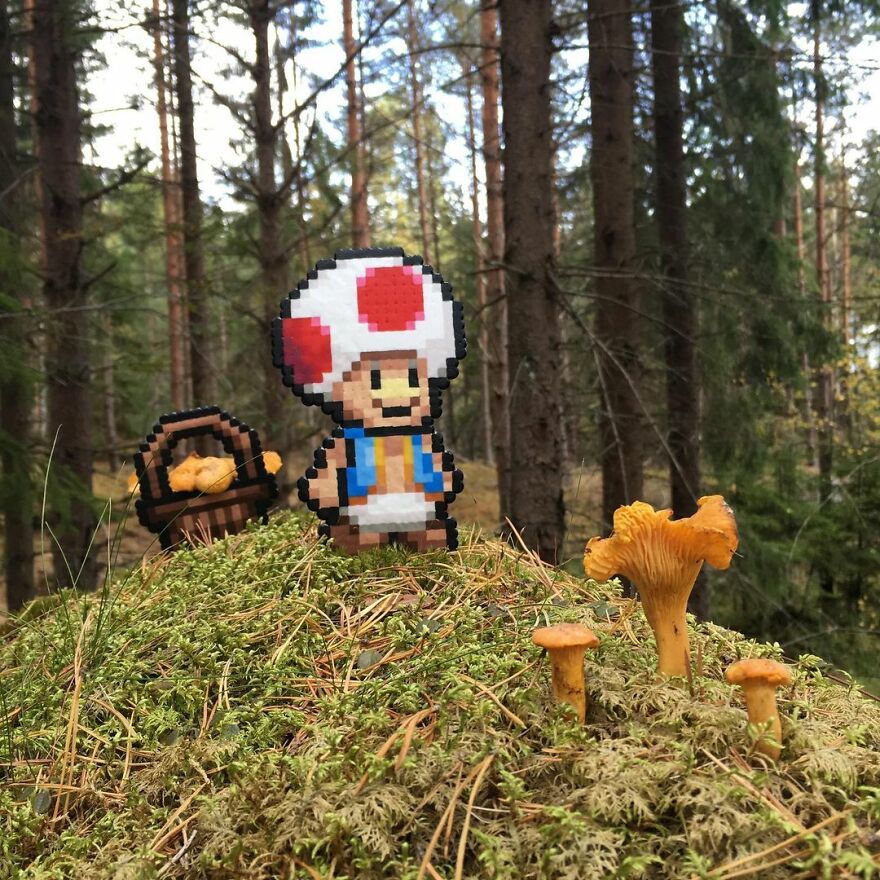 This Artist Is Going Viral By Turning Concrete Barriers Into A Giant Toblerone (+ More Of His Pics)