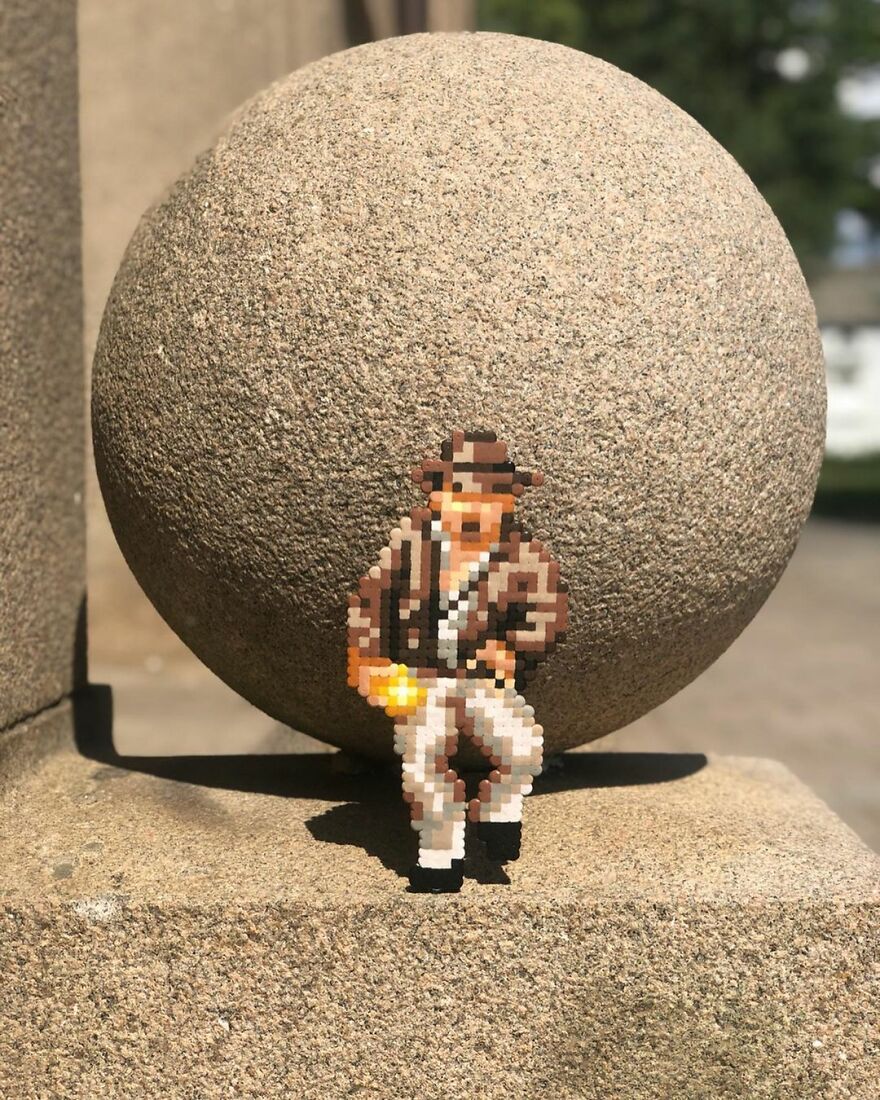 This Artist Is Going Viral By Turning Concrete Barriers Into A Giant Toblerone (+ More Of His Pics)