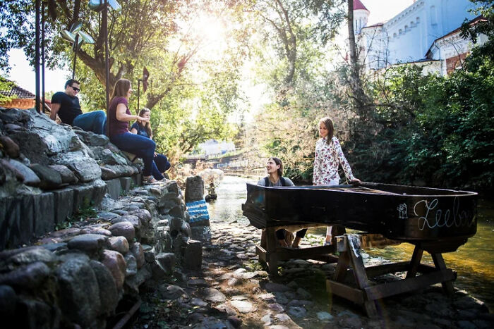 Uzupis Art Incubator In Vilnius