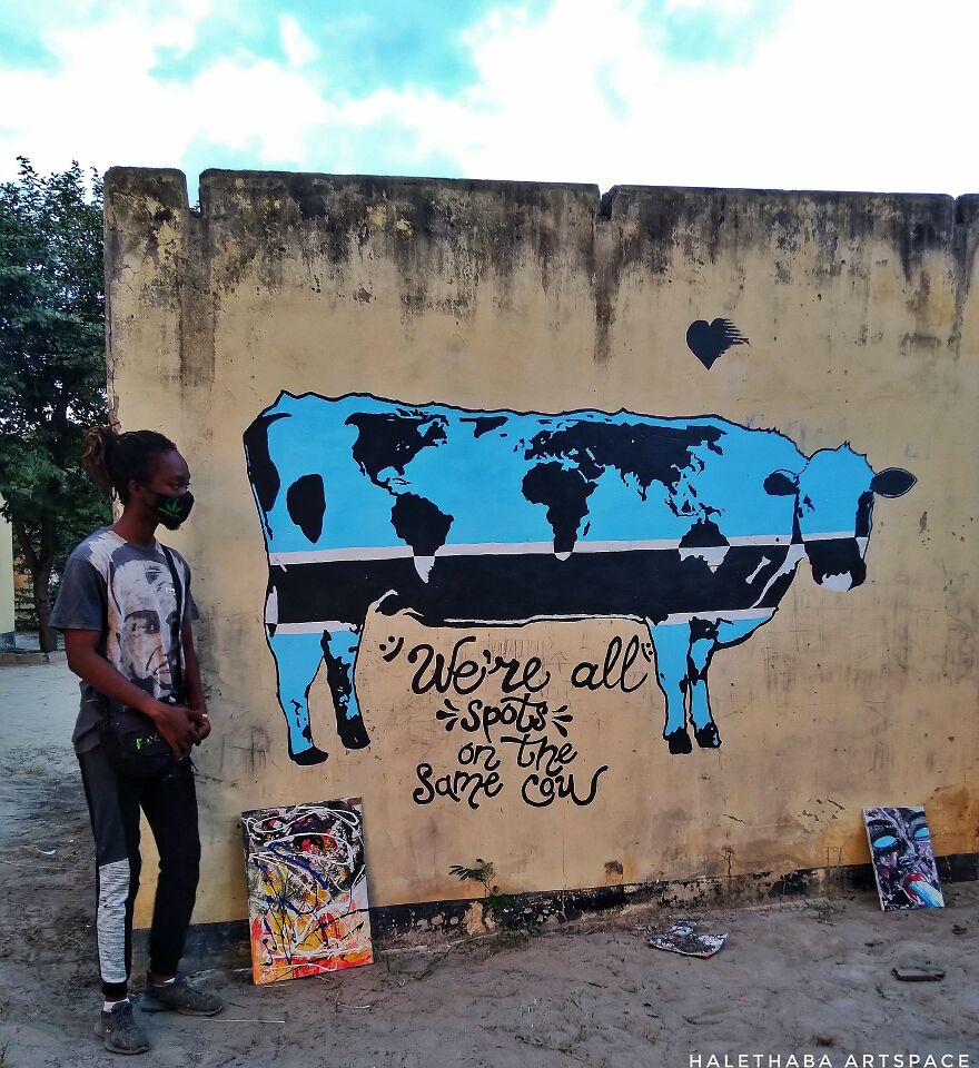 We Painted The Biggest Cow In The World