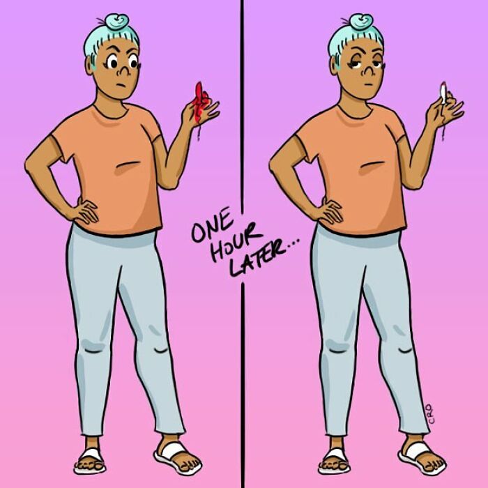 Witty Comics About Female Struggles That Many Women Can Definitely Relate To
