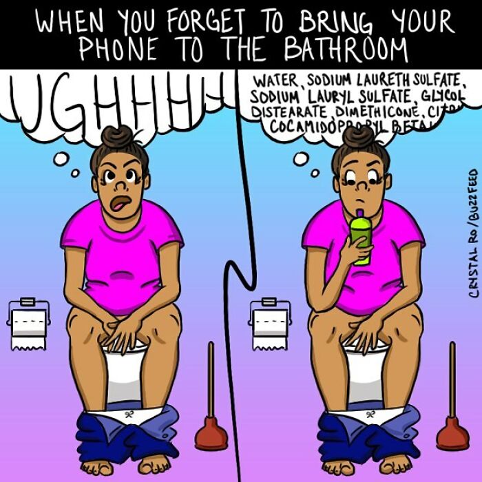 Witty Comics About Female Struggles That Many Women Can Definitely Relate To