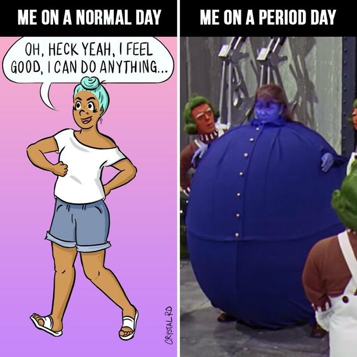 Witty Comics About Female Struggles That Many Women Can Definitely Relate To