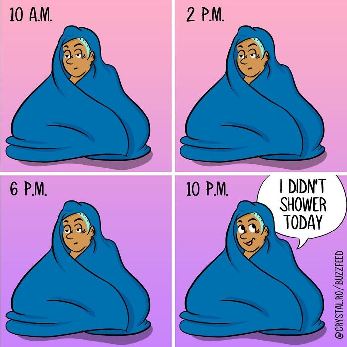 Witty Comics About Female Struggles That Many Women Can Definitely Relate To
