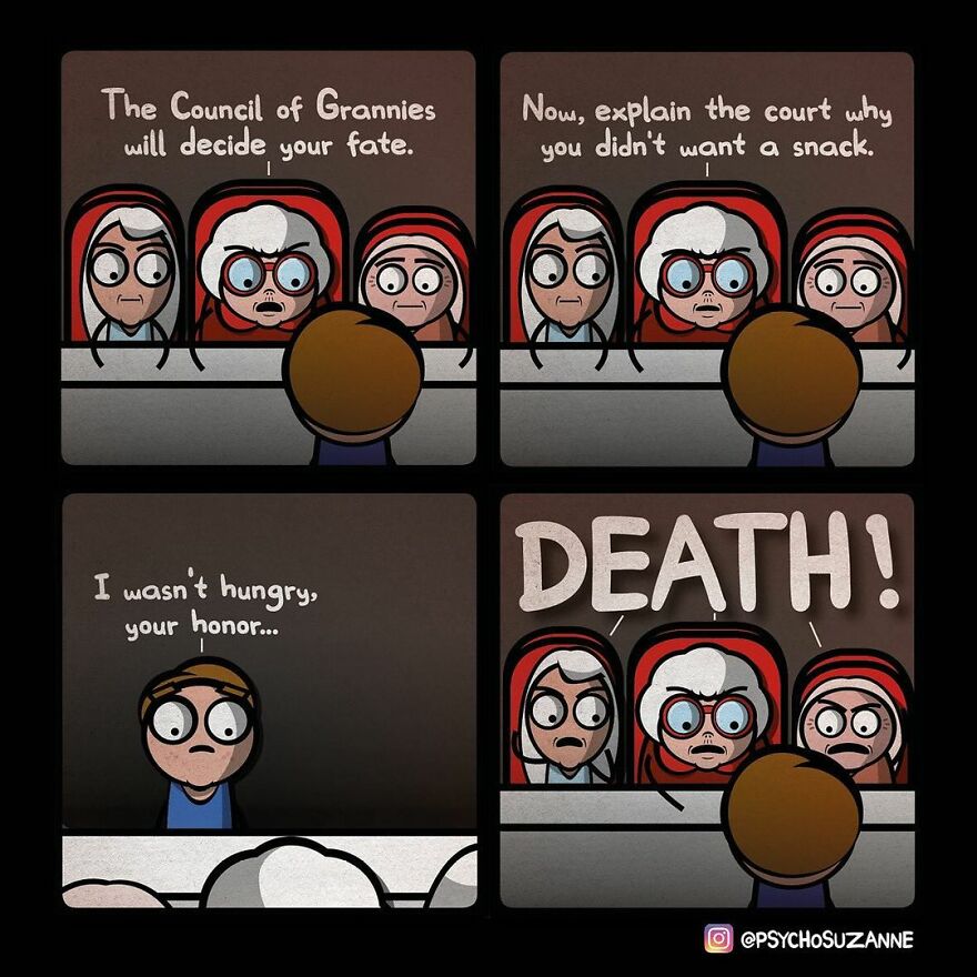 You'll Have Fun With Psycho Suzanne's Comics, A Grandma Like No Other