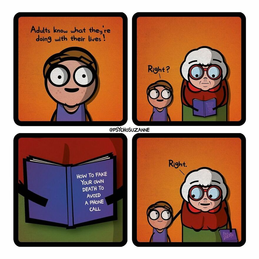 You'll Have Fun With Psycho Suzanne's Comics, A Grandma Like No Other