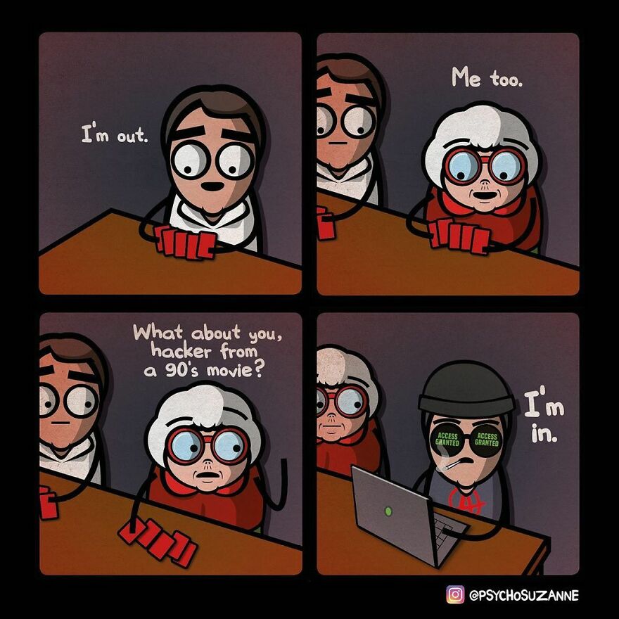 You'll Have Fun With Psycho Suzanne's Comics, A Grandma Like No Other