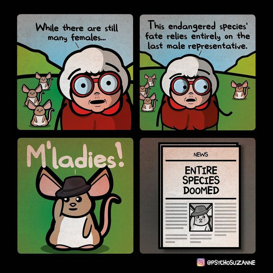 You'll Have Fun With Psycho Suzanne's Comics, A Grandma Like No Other