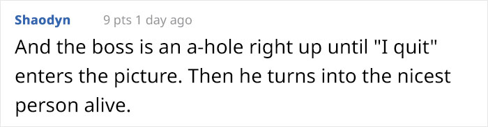 Boss Criticizes Bartender For Drinking During His Day Off, Changes His Tone Immediately When They Quit