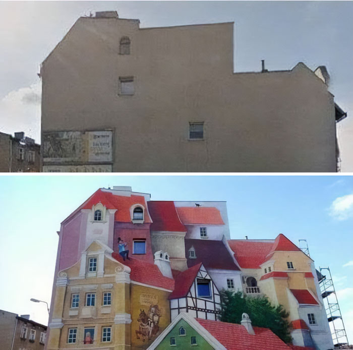 Mural In Poznan, Poland