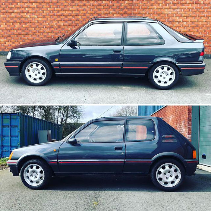 Peugeot 205 Or Peugeot 309 Gti