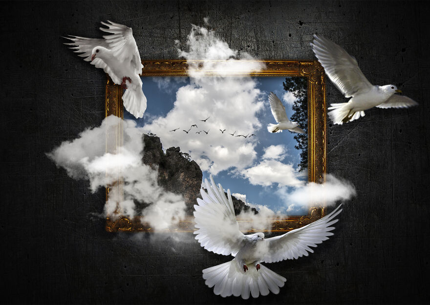 I Recreate My Nightmares In Photoshop (7 Pics)