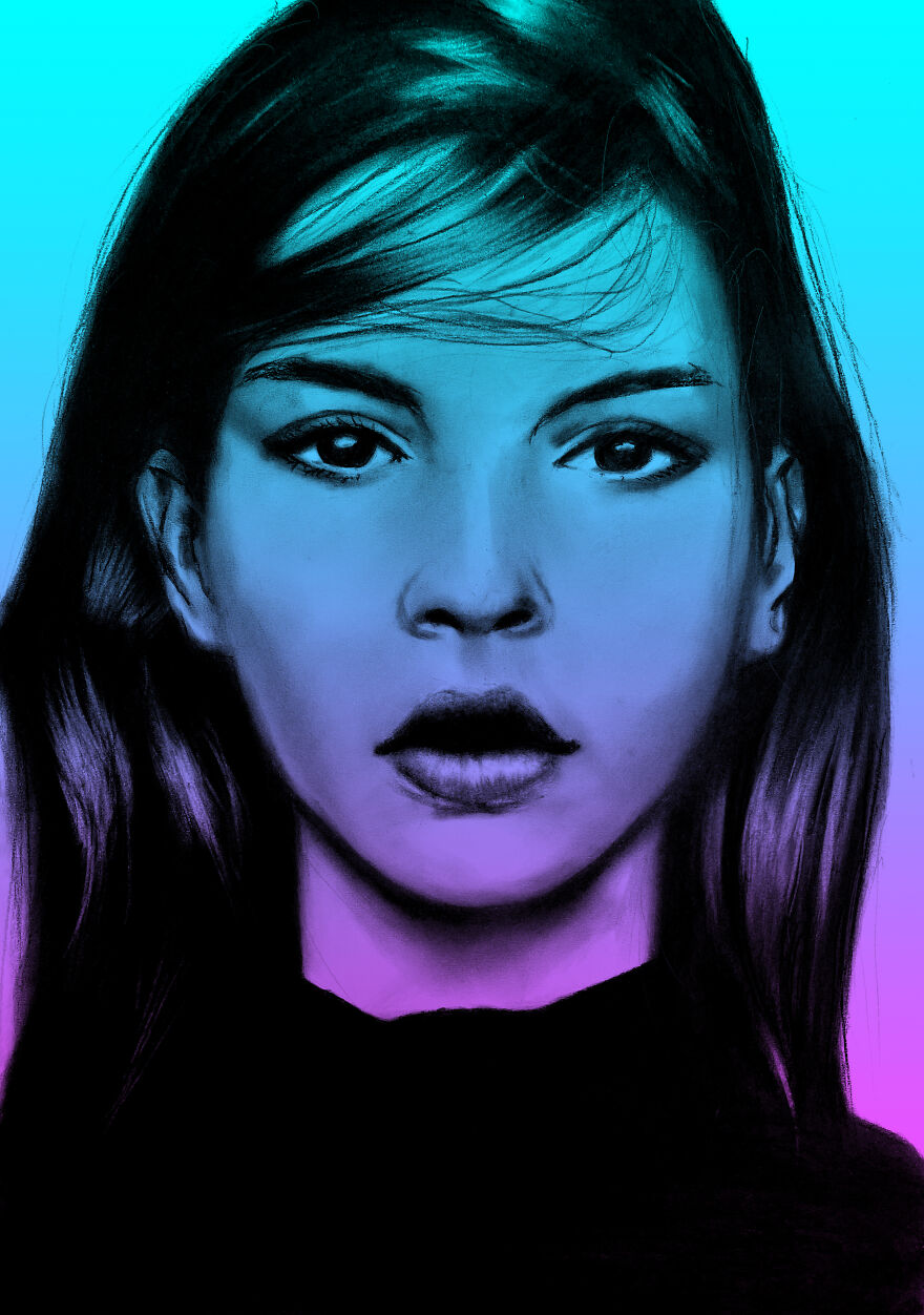 My 7 Colorful Portraits